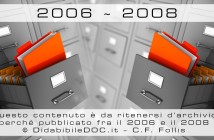 Questa immagine contraddistingue gli articoli d'archivio scritti da Carlo Filippo Follis fra il 2006 ed il 2008 quando DisabileDoc.it era solo un Blog personale